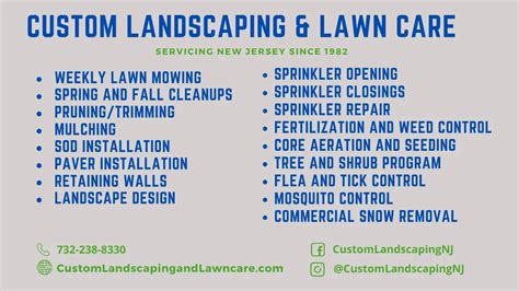 Landscaping And Lawn Care Services In New Jersey
