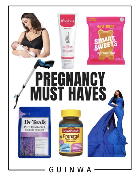 My Pregnancy Essentials The Ultimate List Guinwa