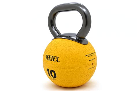 10lb Kettlebell Medicine Ball Fitness Workout Elite Molded Metal Handle