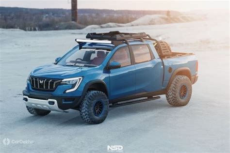 Mahindra Xuv700 Getaway Rendered As Off Roading Pickup Truck Concept