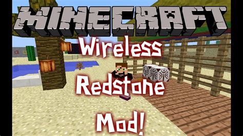 Minecraft Wireless Redstone Mod Youtube
