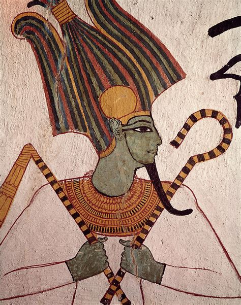 Tomb Painting Of Osiris Painting By Brian Brake Pixels