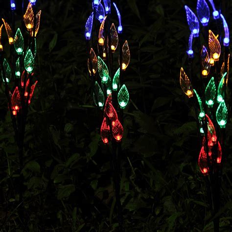 Oxyled Solar Powered Garden Tree Shaped Stake Light 3 Tree Branches