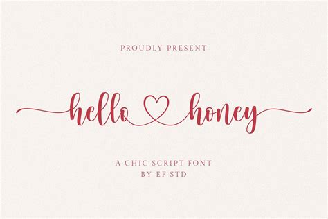 Hello Honey Script Font Dafont Free