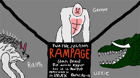 Rampage 2018 Fan Draw By Nathan750 On Deviantart