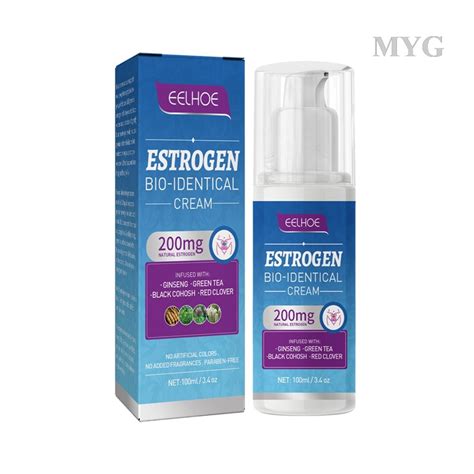 Myg 100ml Estrogen Cream Natural Bioidentical Menopause Relief Hormone