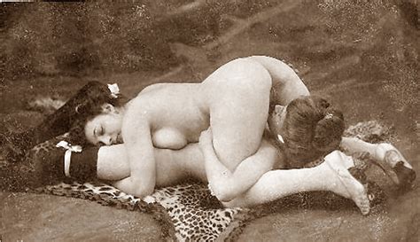 Old Vintage Sex Lesbo And Strapons Set 10 Circa 1900 11