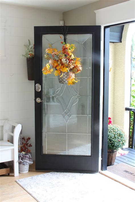 Fall Front Entry Decorating Tips Clean And Scentsible