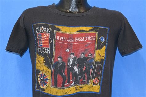 80s Duran Duran Seven And The Ragged Tiger Album T Shirt Small The