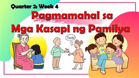 Mga Kasapi Ng Pamilya Worksheets For Grade 1