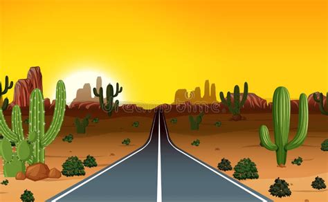 A Road Trip In The West Stock Vector Illustration Of Graphic 133644038