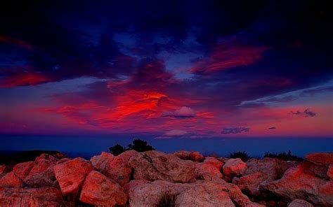 Pin By Bogi Lugosi On Red And Blue Sunset Wallpaper Blue Sunset