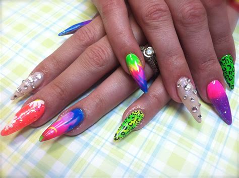 Pin by alivea arroyo on rave🌀🎉👅 | How to do nails, I love nails, Nail art
