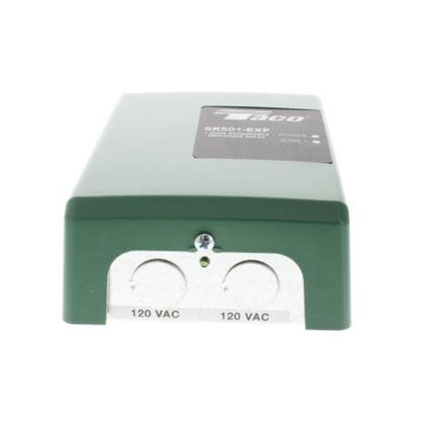It consists of a set of input terminals for a single or multiple control signals, and a set of operating contact terminals. SR501-EXP-4 - Taco SR501-EXP-4 - 1 Zone Switching Relay