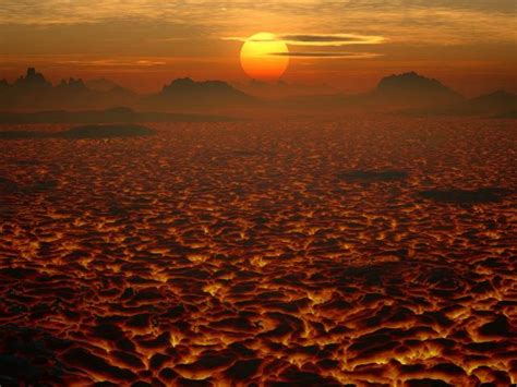Sunset In Volcano Desert Wallpaper Hd Nature 4k Wallpapers Images