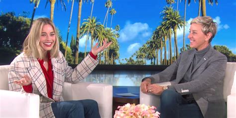 Watch Margot Robbie Hilariously Tell Ellen How She And Her Husband Met