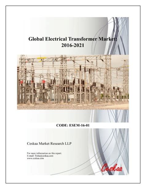 Global Electrical Transformer Market Report