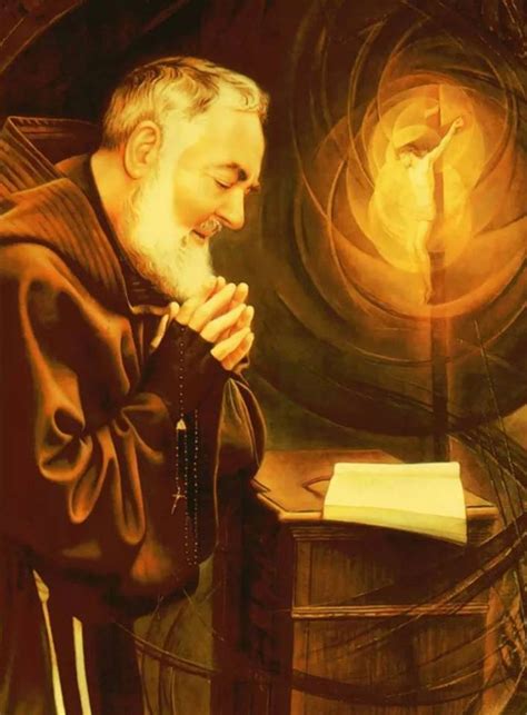 SÃo Padre Pio De Pietrelcina Modelo De Intimidade Com Deus