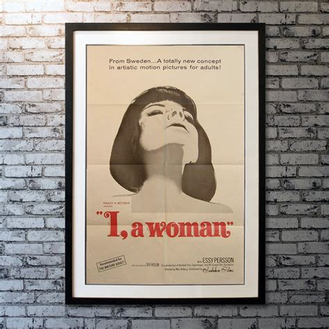 I A Woman 1965 Original Movie Poster Vintage Film Poster At The Movies Posters