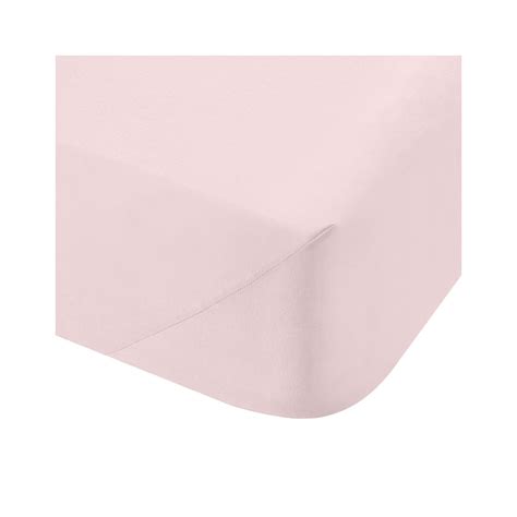 200tc Cotton Percale Fitted Sheet Blush Single Bd52521rsfdblh