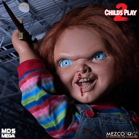 Mezco Toyz Childs Play 2 Menacing Talking Chucky 15″ Mds Mega Scale