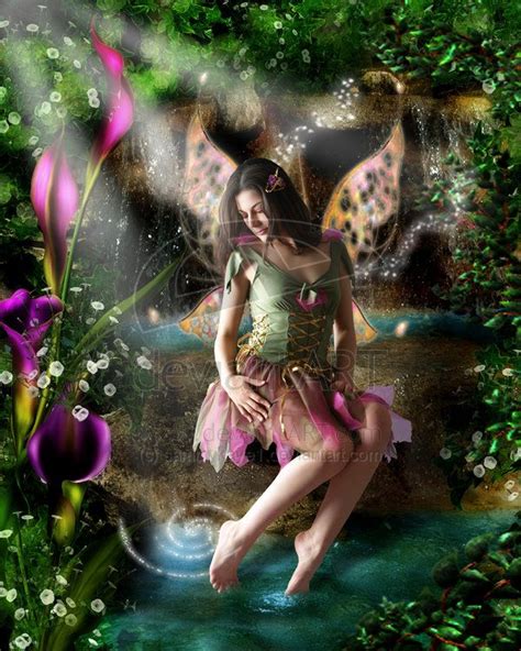 Tranquility By Sammykaye1 On Deviantart Fantasy Fairy Fairy Magic