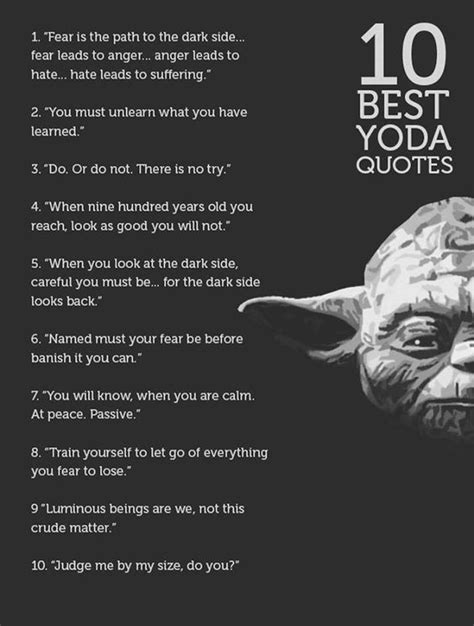 Yoda Is A Wise Creature He Was Able To Teach Me A Thing Or Two About