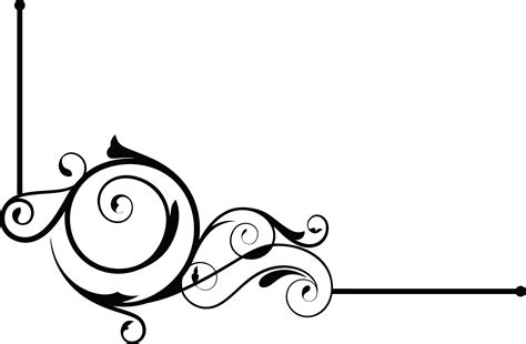 Illustration about black border designs with different lines and corner designs. Free Clipart Of a Decorative Border
