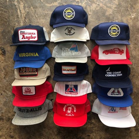 Vintage Trucker And Farmer Hat Lot Bundle On Mercari Vintage Trucker Hats Vintage Cap Hats