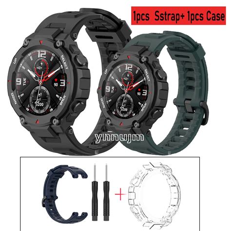 Buy the best and latest amazfit t rex strap on banggood.com offer the quality amazfit t rex strap on sale with worldwide free shipping. Amazfit T Rex strap Smart watch protection cover Huami T ...