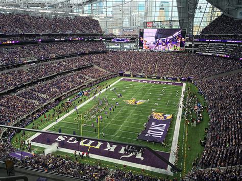 Us Bank Stadium Minnesota Vikings Football Stadium Stadiums Of Pro
