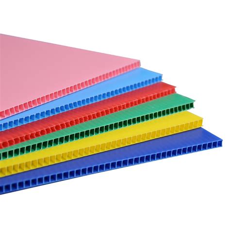 A3 Size 3mm Thick Pp Corrugated Plastic Cardboard Board Pp Hollow