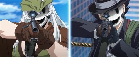 High Rise Invasion Sniper Mask X White Feather Tenkuu Shinpan High