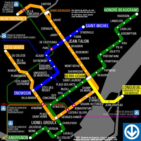 Montreal Stm Metro Map 2006 Metro Maps Photo 46867 Fanpop