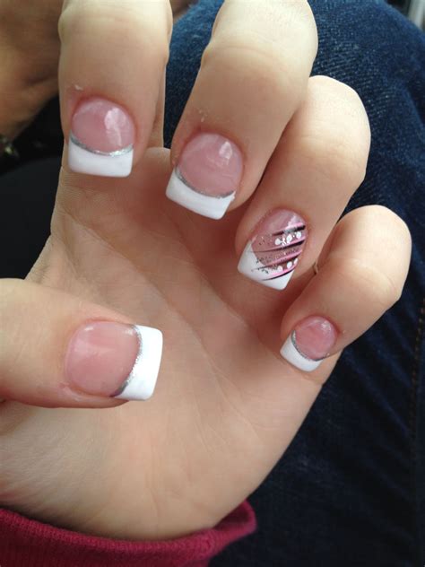 Pin By Sammi Danish On Nails French Tip Acrylic Nails French Tip