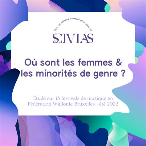 Scivias Où Sont Les Femmes Et Les Minorités De Genre Wallonie