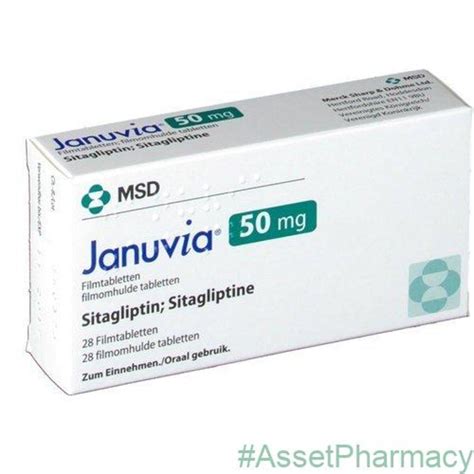 Januvia 50mg Tablets 28 Tablets Asset Pharmacy