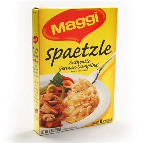 Maggi Spaetzle Authentic German Dumplings 105 Ounce Spätzle