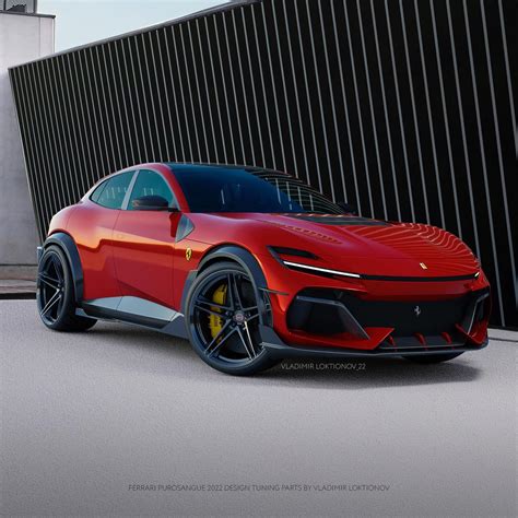 Ferrari Purosangue Custom Carbon Body Kit By Vladimir Loktionov Buy