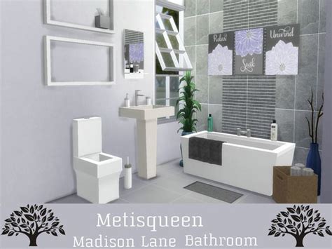 Corner bathtub shower shower tub shower tiles bath tub sims 4 game sims 2 los sims 4 mods the sims 4 bebes muebles sims 4 cc. The Sims 4 Metisqueen Madison Lane Bathroom | Bathroom, Sims 4, Bathroom sets