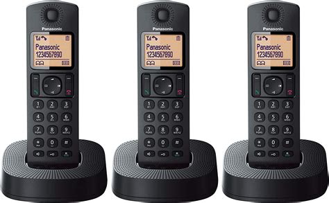Panasonic Kx Tgc333 New 220 Volt 3 Handset Cordless Phone 220v 240v For