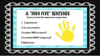 Complete Sentence Posters | Complete sentence, Writing center, Sentence checklist