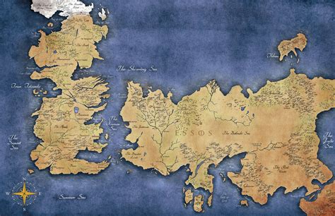 Please note, this is a digital download only. Game of Thrones Map of Westeros and Essos | eBay