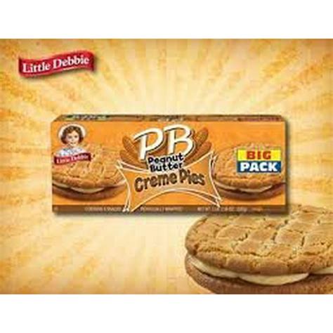 Little Debbie Peanut Butter Creme Pies 1839 Oz 3 Boxes
