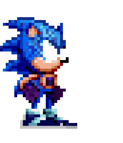 Sonic Mania Sonic Sprite Pixel Art Maker