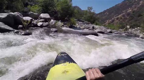 Kayaking North Fork Of Kings River From Dinkey Creek To Confluence With