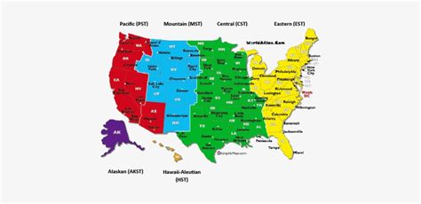 Central Standard Time , Mountain Standard Time (mst), - Us ...