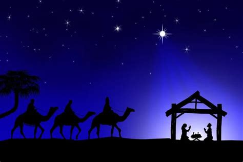 Christian Christmas Nativity Scene — Stock Vector © Krisdog 6579350