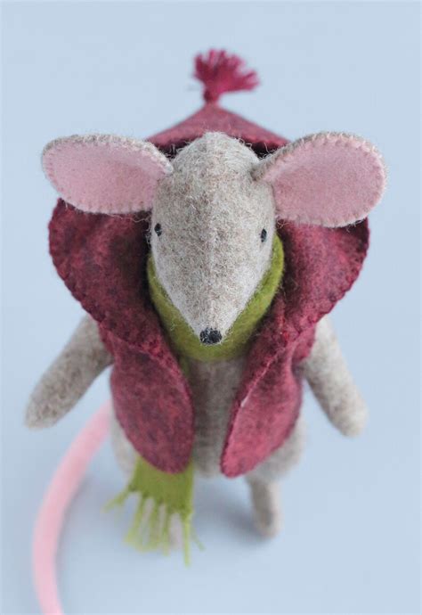 Pdf Felt Mouse Sewing Pattern And Tutorial Diy Animal Stuffed Etsy