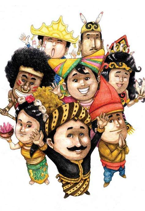 Gambar Animasi Orang Jawa